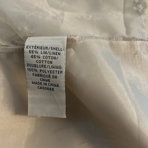 Linen Beige Dress - Picture 9 of 9